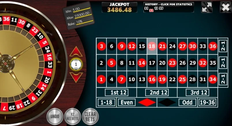 Roulette No Zero