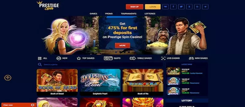 Prestige-Spin-Casino-Review