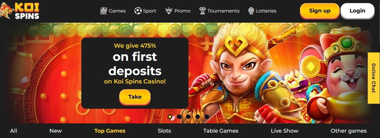 KoiSpins casino