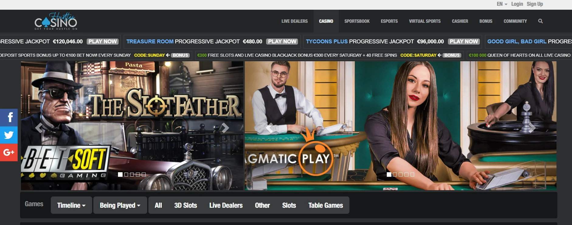 Hustles casino