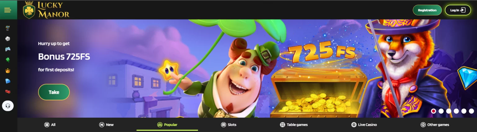Lucky Manor casino