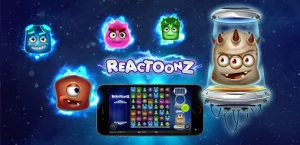 reactoonz slot online mobile